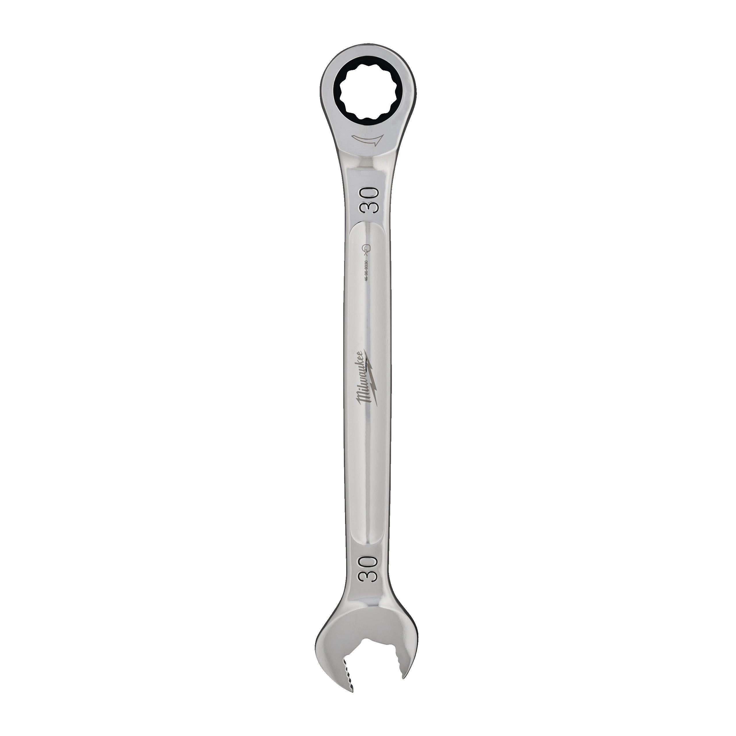 Cheie combinată cu clichet MAX BITE, sistem metric, 30mm, Milwaukee, cod 4932480214 - BIG STORE (Dynamic Tools SRL)