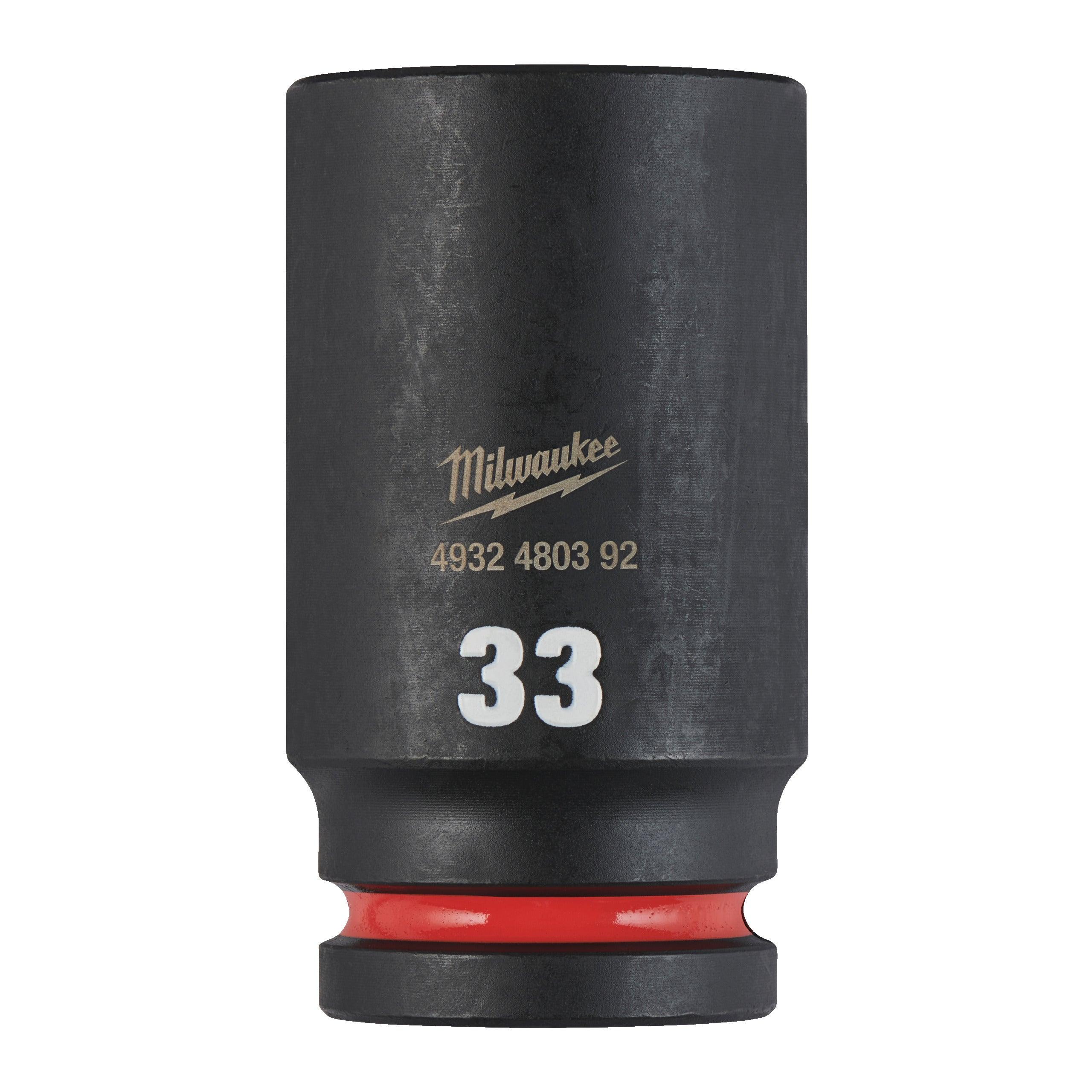 Cheie tubulară de impact ShW 3/4, lungă -33mm, Milwaukee, cod 4932480392 - BIG STORE (Dynamic Tools SRL)
