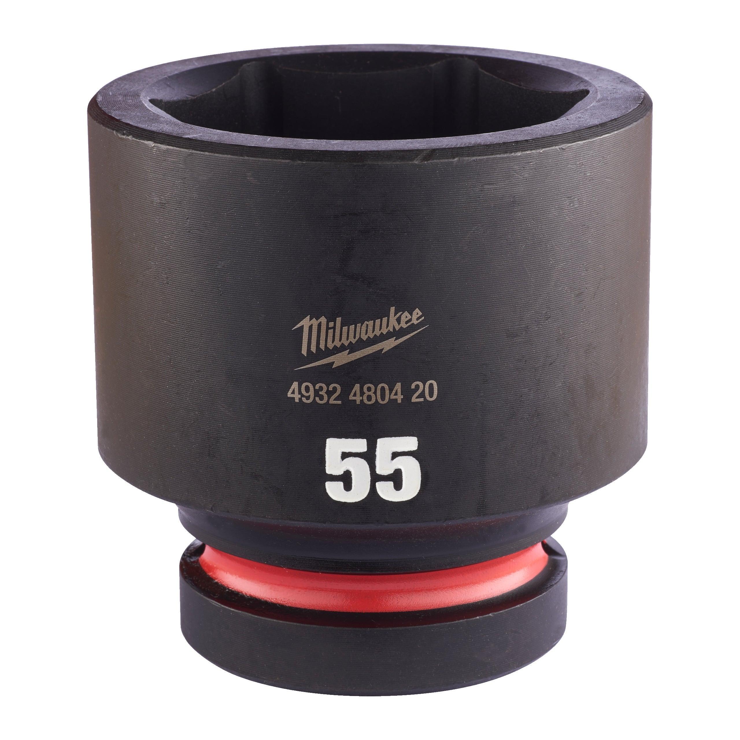 Cheie tubulară de impact ShW 1", scurtă - 55mm, Milwaukee, cod 4932480420