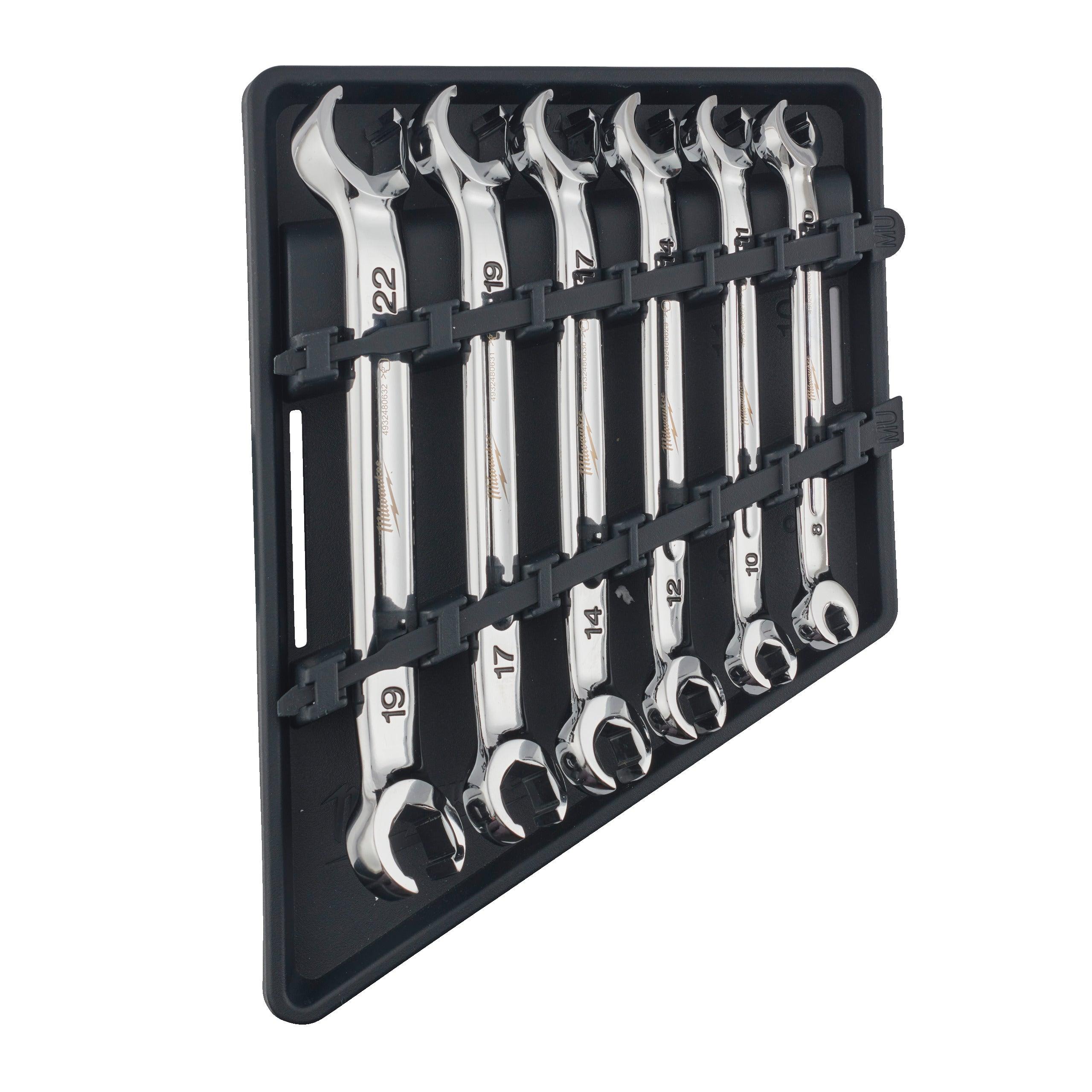 Set de 6 chei combinate, metric, Milwaukee, cod 4932480636 - BIG STORE (Dynamic Tools SRL)