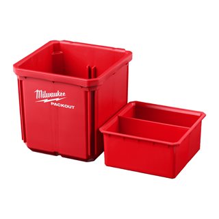 Cutie 10x10 cm PACKOUT™ Milwaukee, 2 buc, cod 4932480698 - BIG STORE (Dynamic Tools SRL)
