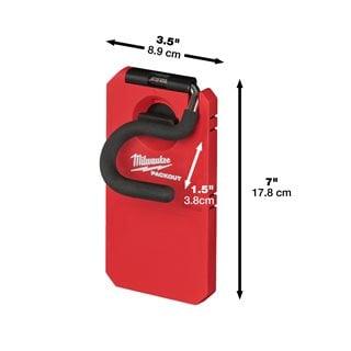 Cârlig mare în formă de S PACKOUT™ Milwaukee 38x89x178mm, cod 4932480703 - BIG STORE (Dynamic Tools SRL)