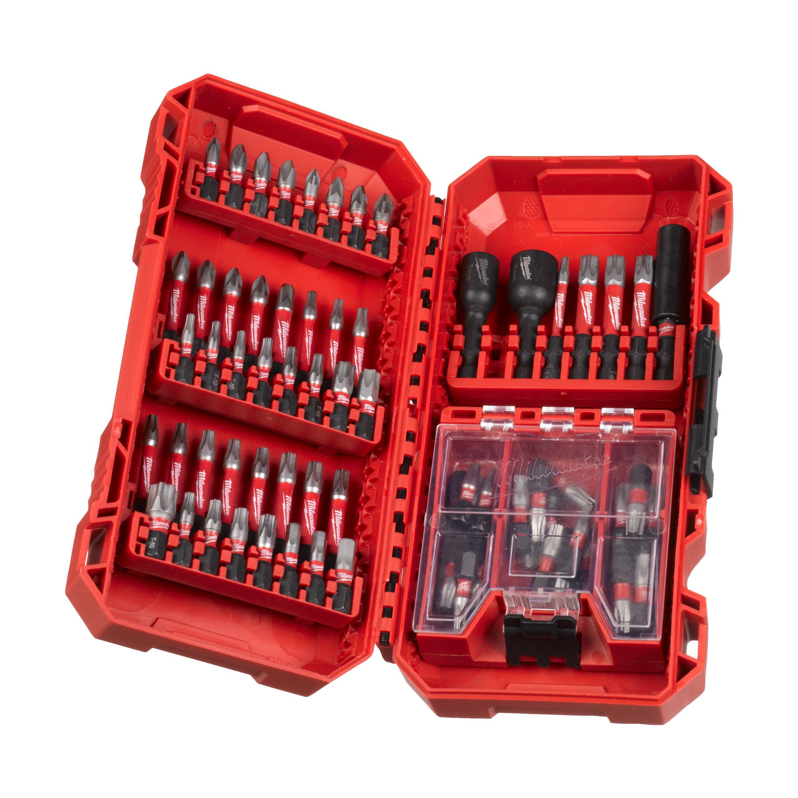 Set biți Milwaukee ShW XL, 75 bucăți, cod 4932492008 - BIG STORE (Dynamic Tools SRL)