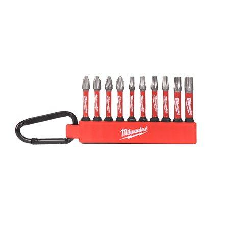 Set biți SHOCKWAVE™ IMPACT DUTY 10 buc, Milwaukee cod 4932492939 - BIG STORE (Dynamic Tools SRL)