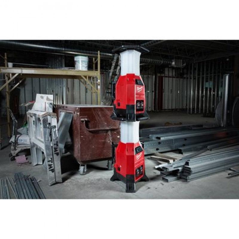 Lampă de șantier Milwaukee M18 ONESLDP-0, cu LED și încărcător ONE-KEY™ - BIG STORE (Dynamic Tools SRL)