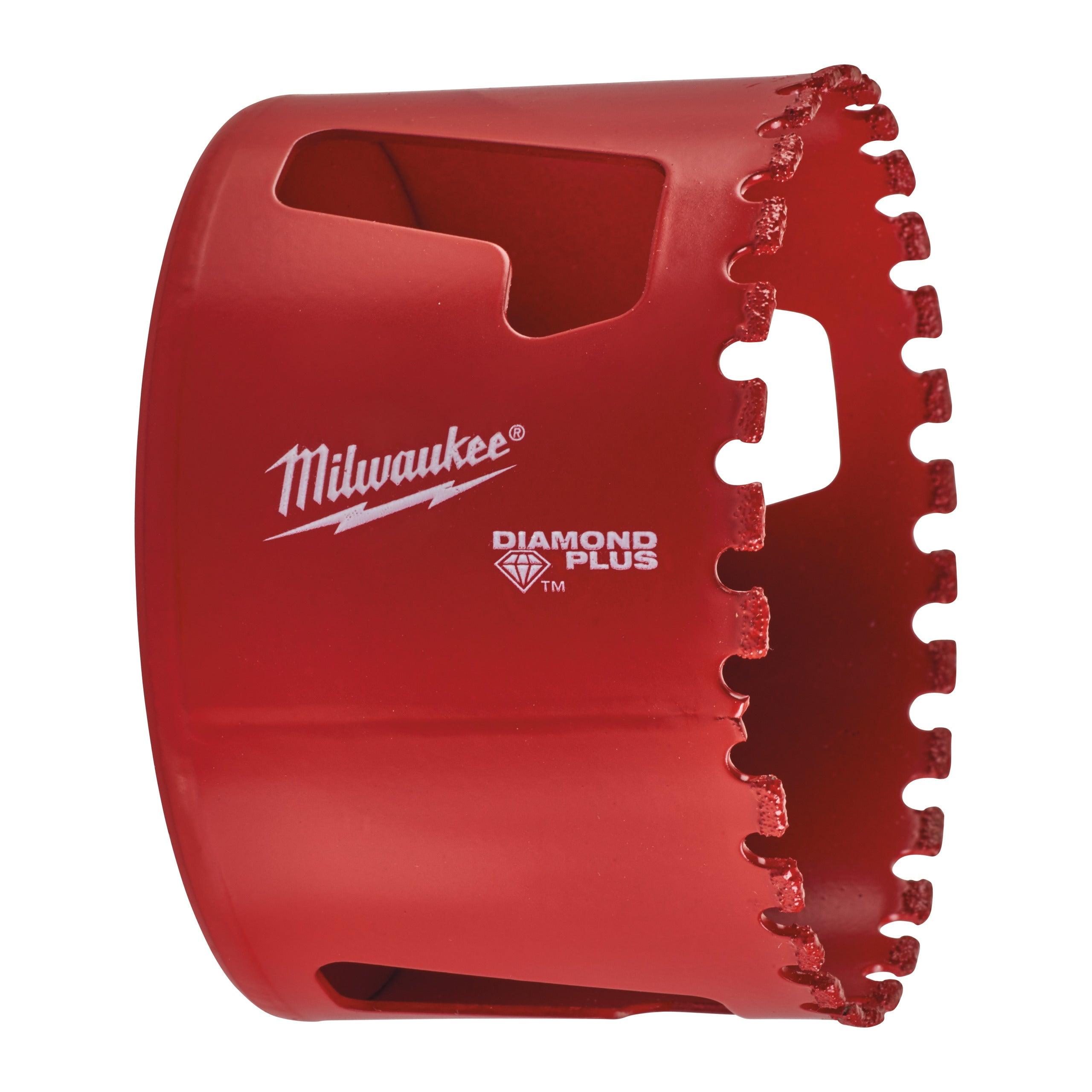 Carotă diamantată Milwaukee DIAMOND PLUS™ pentru găurire umedă-uscată, Ø68 mm, 49565664 - BIG STORE (Dynamic Tools SRL)