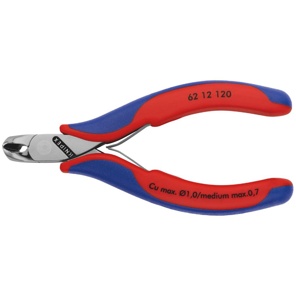 Clește oblic pentru tăiat fire de Cu 120 mm, Knipex 6212120