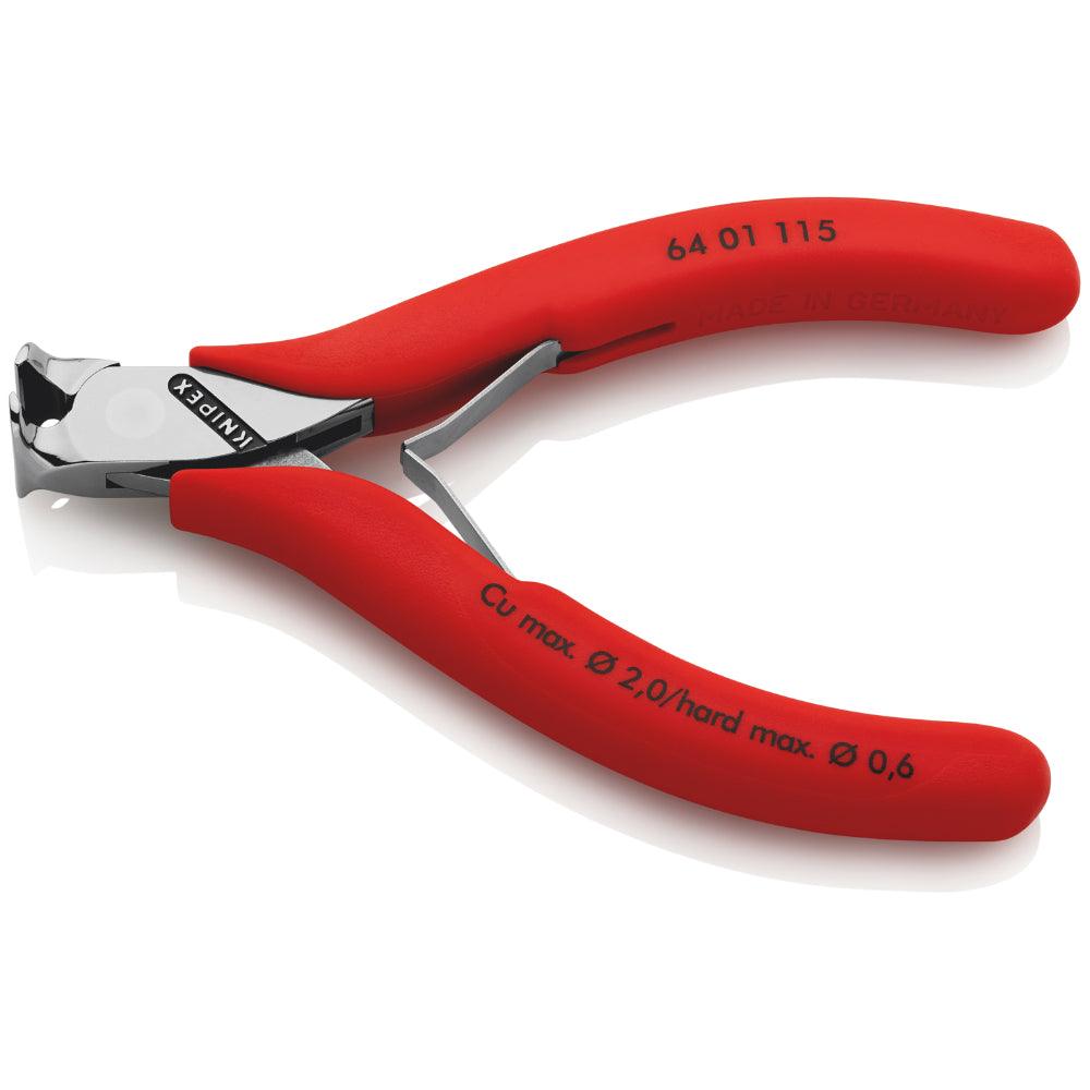 Clește de tăiat cu precizie pentru electronică, Knipex 6401115 - BIG STORE (Dynamic Tools SRL)