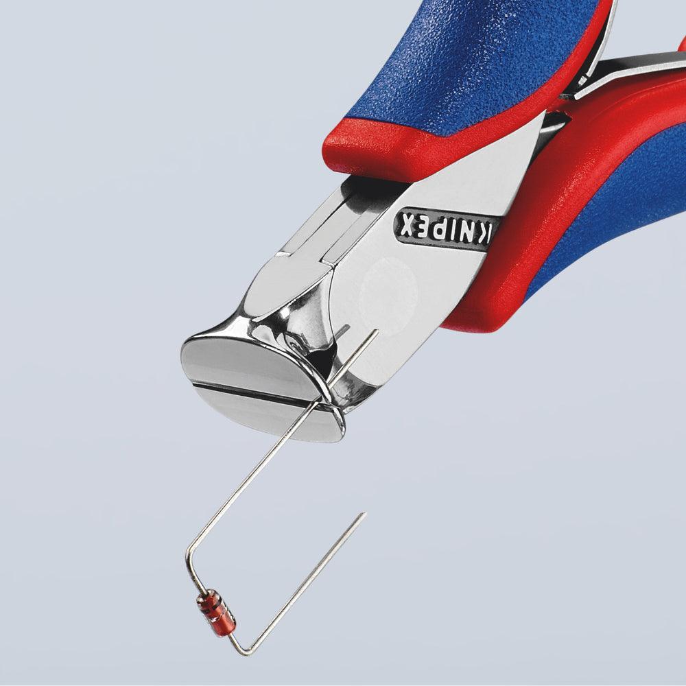 Clește de tăiat cu precizie pentru electronică, Knipex 6402115 - BIG STORE (Dynamic Tools SRL)