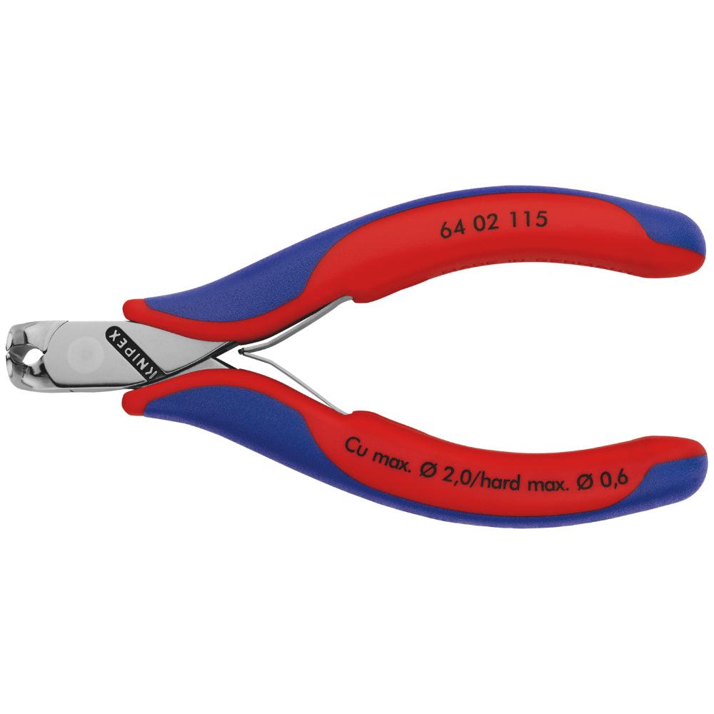 Clește de tăiat cu precizie pentru electronică, Knipex 6402115 - BIG STORE (Dynamic Tools SRL)