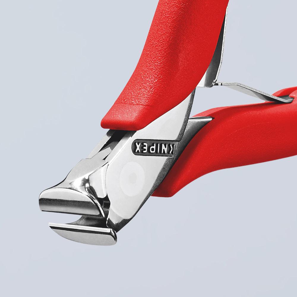 Clește de tăiat cu precizie pentru electronică, Knipex 6411115 - BIG STORE (Dynamic Tools SRL)