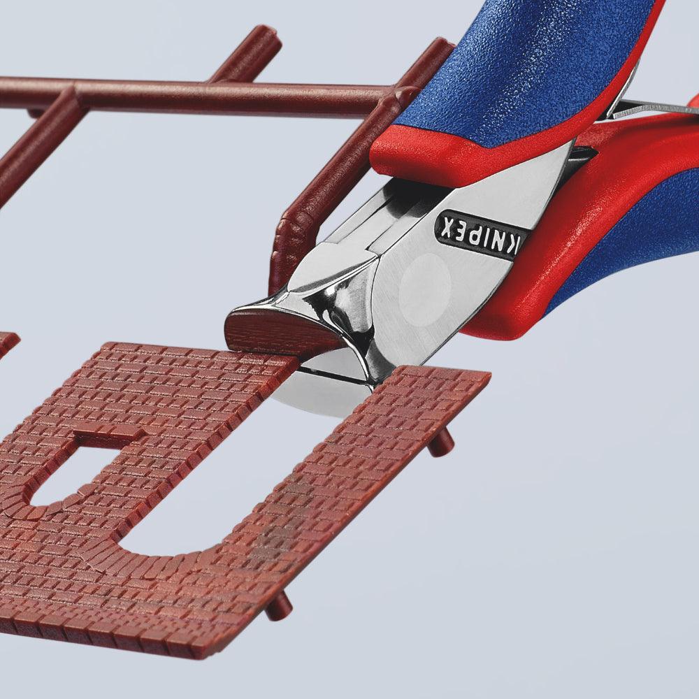 Clește de tăiat cu precizie pentru electronică, Knipex 6412115 - BIG STORE (Dynamic Tools SRL)