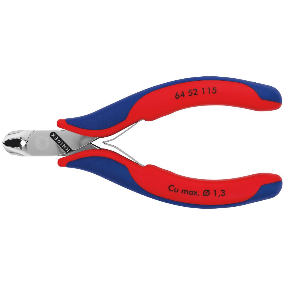 Clește de tăiat cu precizie pentru electronică, Knipex 6452115 - BIG STORE (Dynamic Tools SRL)