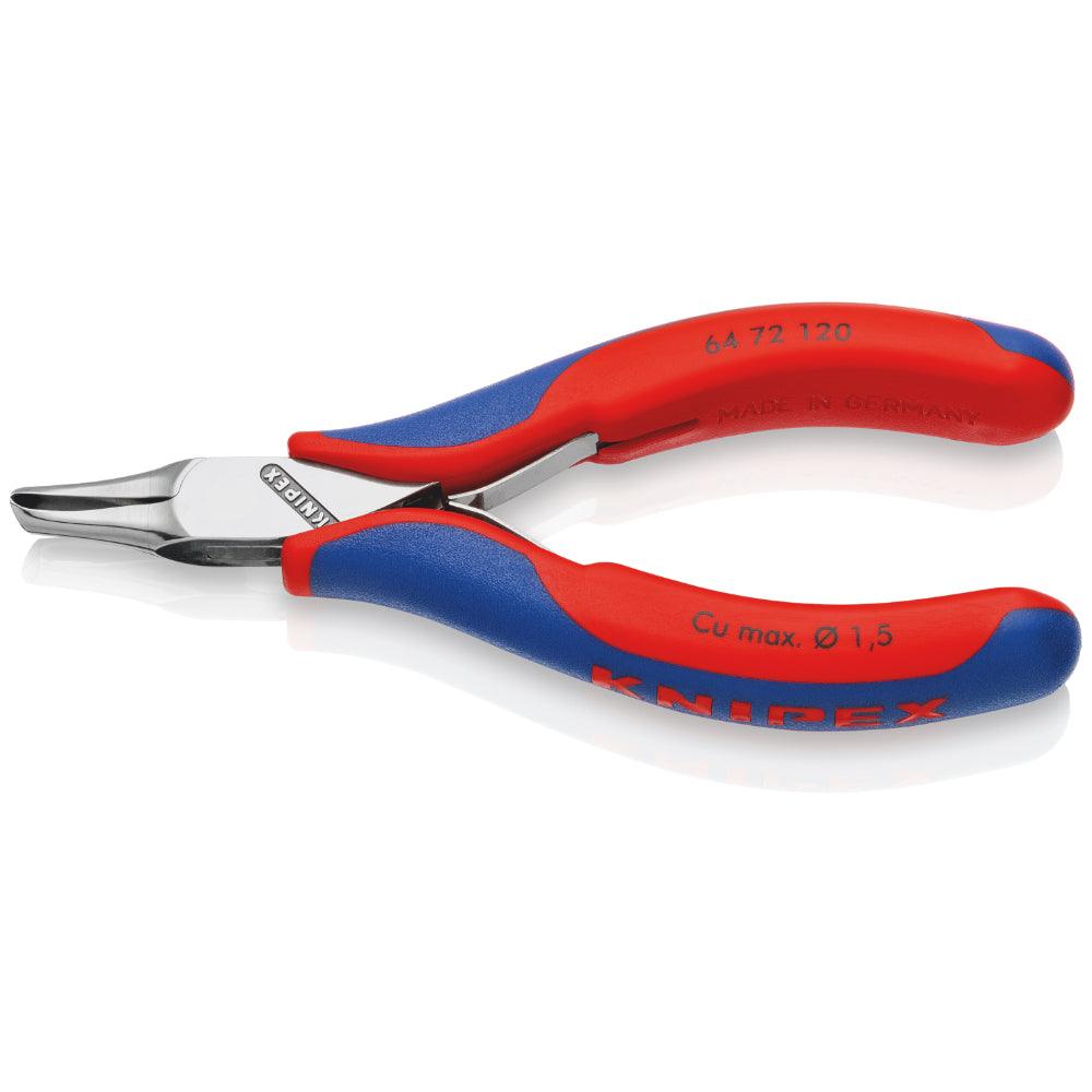 Clește de tăiat cu precizie pentru electronică, Knipex 6472120 - BIG STORE (Dynamic Tools SRL)