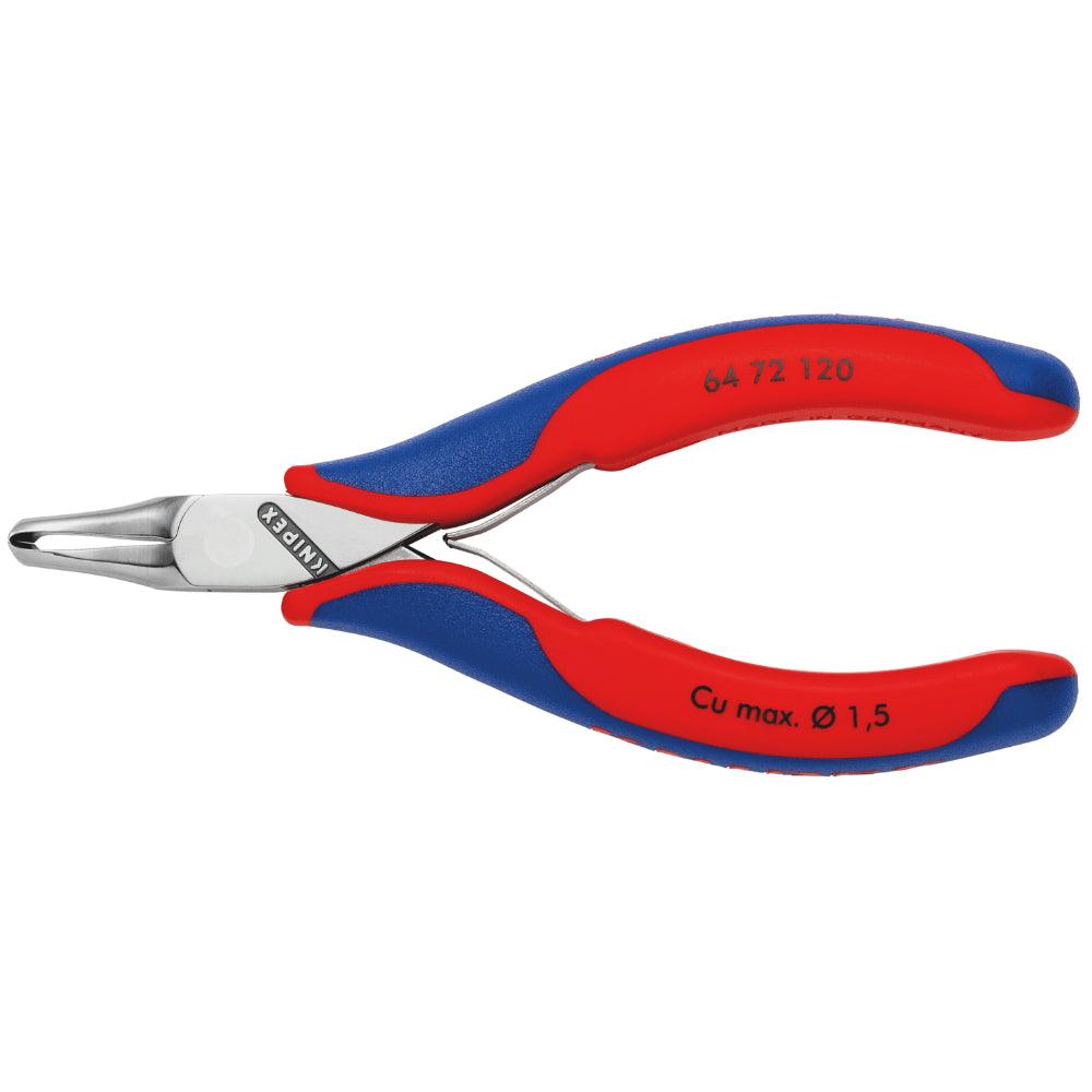 Clește de tăiat cu precizie pentru electronică, Knipex 6472120 - BIG STORE (Dynamic Tools SRL)