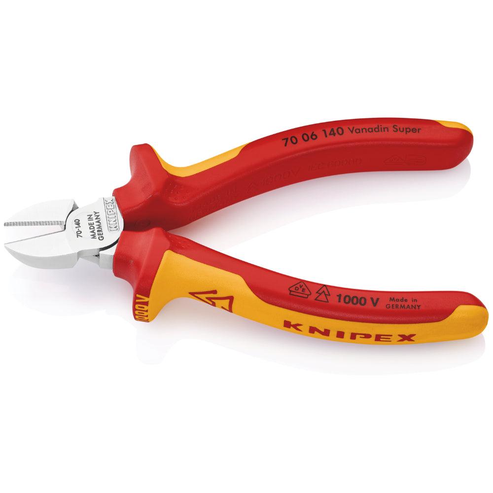 Clește șfic VDE 140 mm, Knipex 7006140SB - BIG STORE (Dynamic Tools SRL)