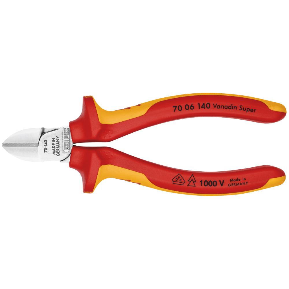 Clește șfic VDE 140 mm, Knipex 7006140SB - BIG STORE (Dynamic Tools SRL)