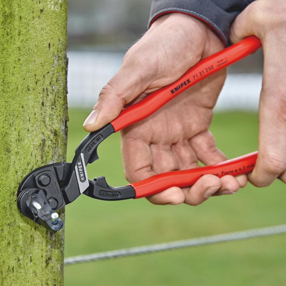 Clește CoBolt pentru tăiat cu arc 250 mm, Knipex 7131250SB - BIG STORE (Dynamic Tools SRL)