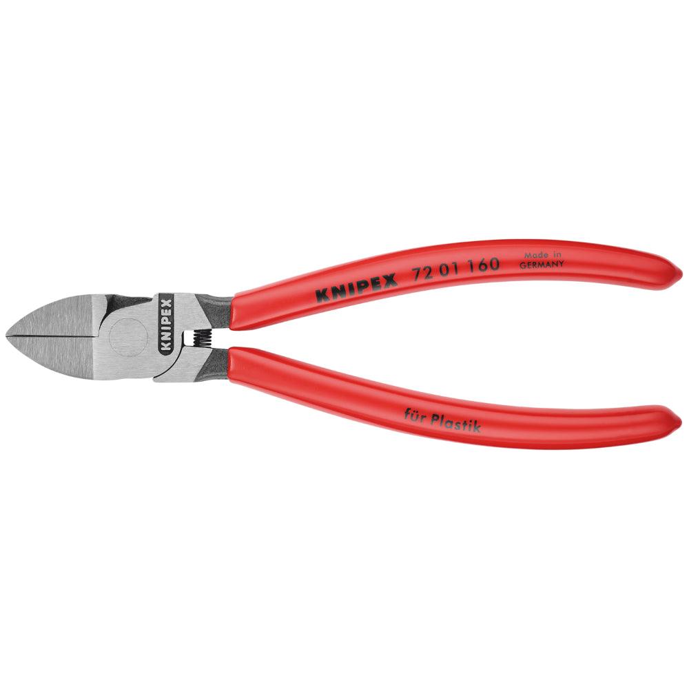 Clește șfic pentru tăiat plastic 160 mm, Knipex 7201160SB - BIG STORE (Dynamic Tools SRL)