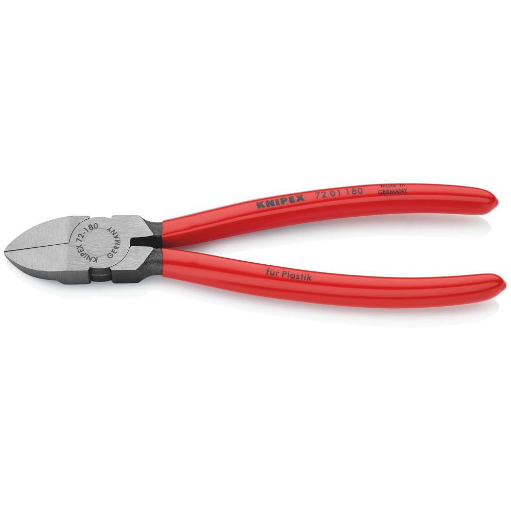 Clește șfic pentru tăiat plastic 180 mm, Knipex 7201180 - BIG STORE (Dynamic Tools SRL)