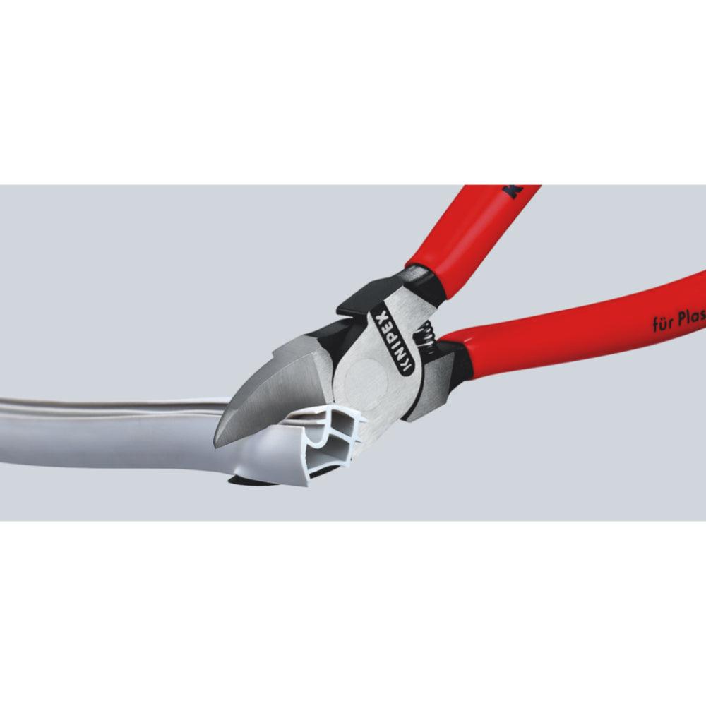 Clește șfic pentru tăiat plastic 180 mm, Knipex 7201180 - BIG STORE (Dynamic Tools SRL)