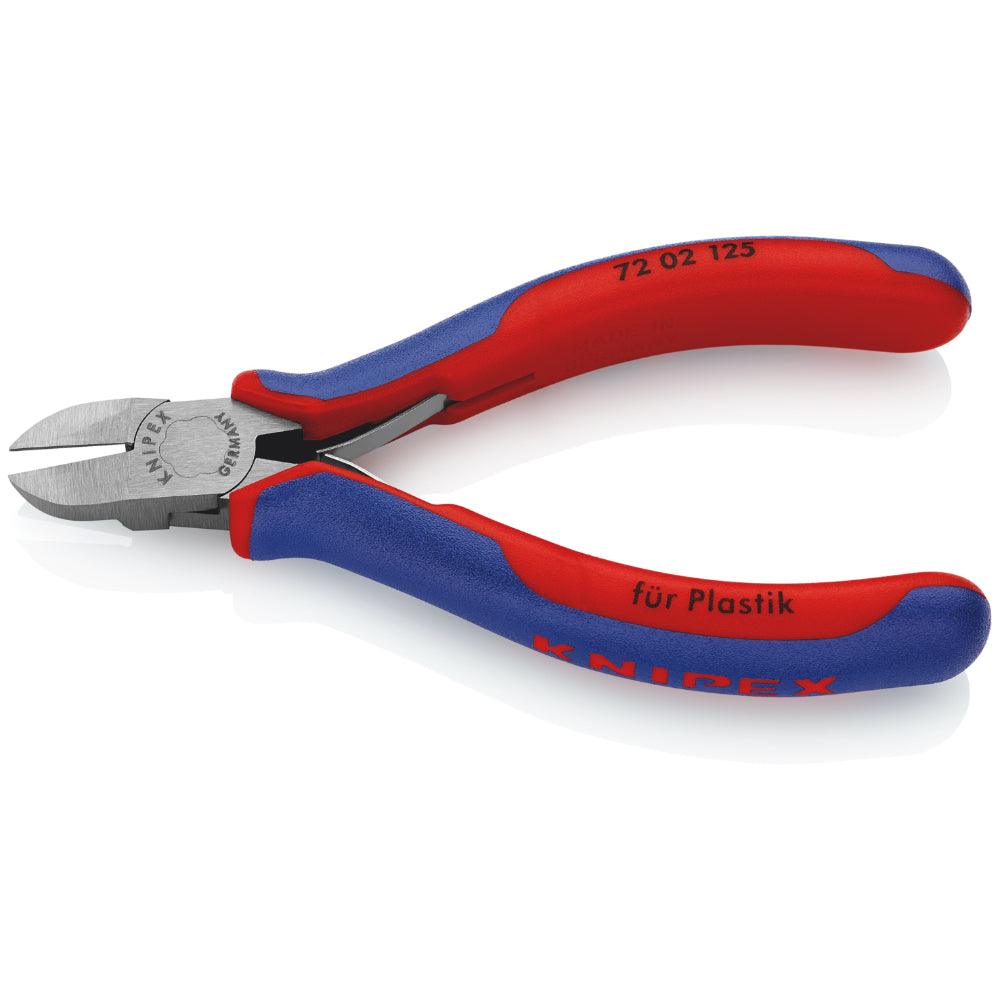 Clește șfic pentru tăiat plastic 125 mm, Knipex 7202125 - BIG STORE (Dynamic Tools SRL)