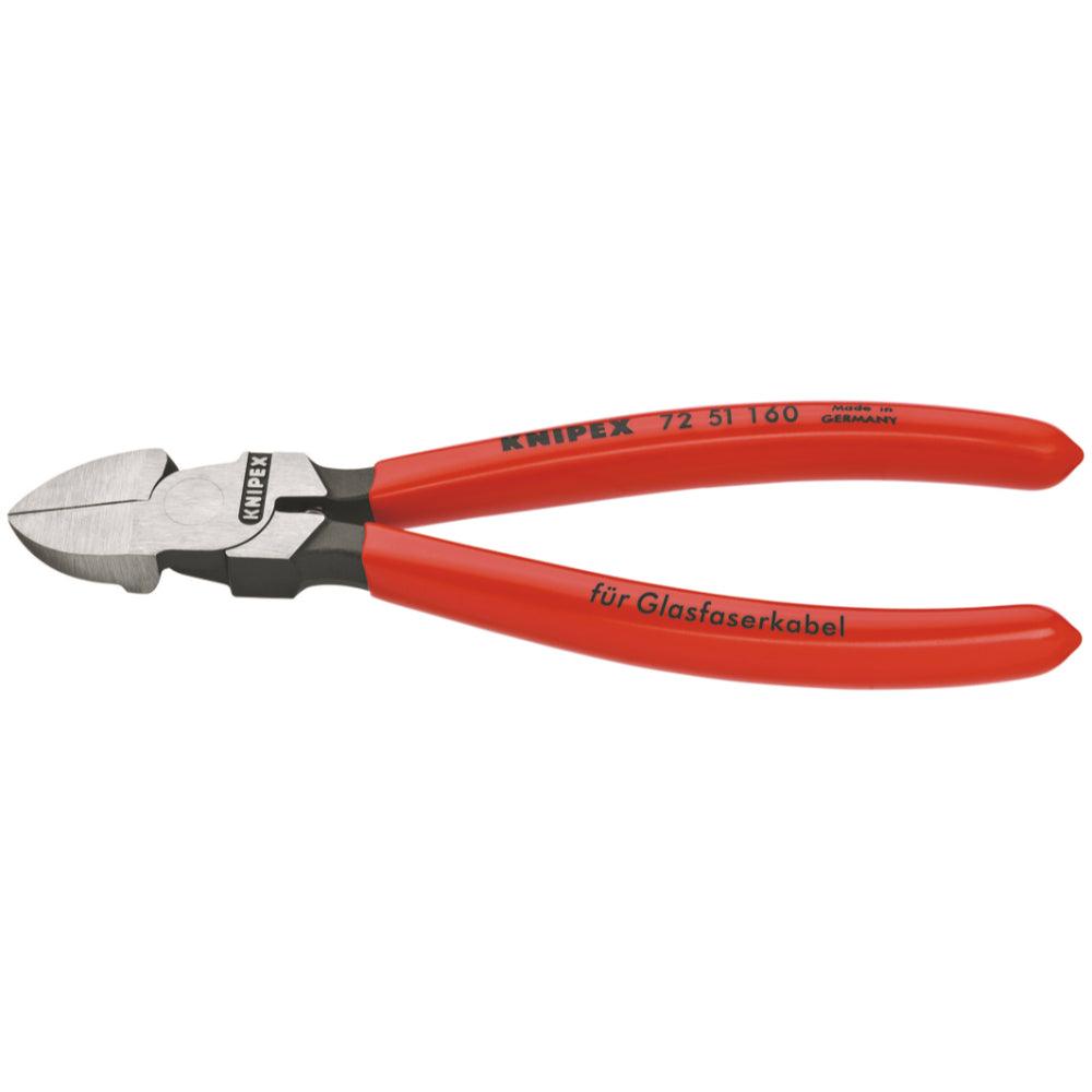 Clește șfic pentru tăiat fibra optică 160 mm, Knipex 7251160 - BIG STORE (Dynamic Tools SRL)