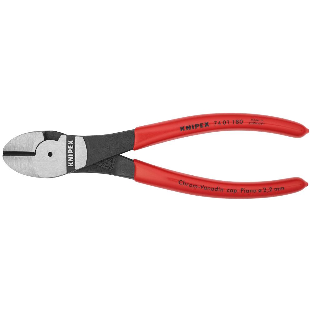 Clește șfic cu pârghie mare 180 mm, Knipex 7401180SB - BIG STORE (Dynamic Tools SRL)