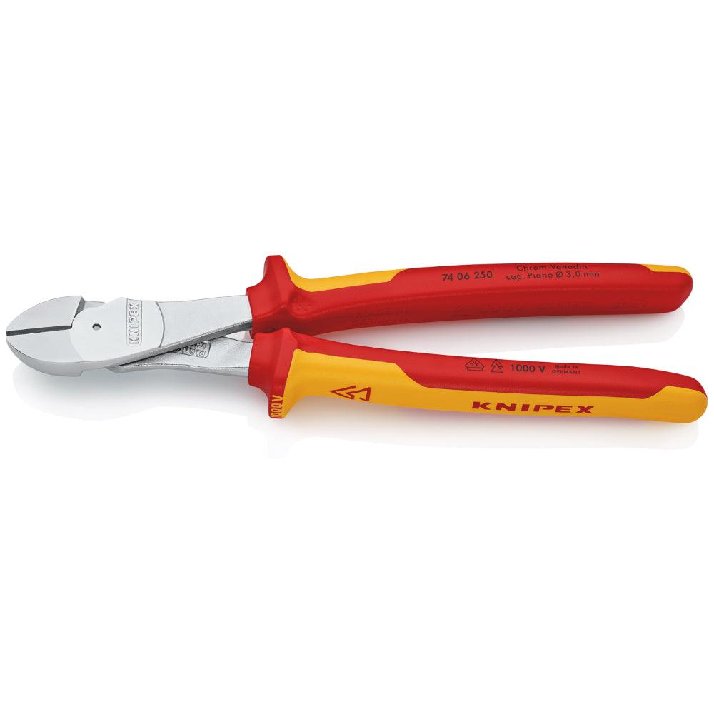 Clește șfic cu pârghie mare VDE 250 mm, Knipex 7406250 - BIG STORE (Dynamic Tools SRL)