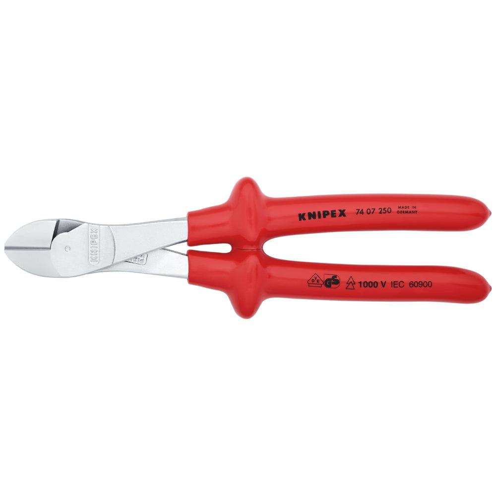 Clește șfic cu pârghie mare VDE 250 mm, Knipex 7407250 - BIG STORE (Dynamic Tools SRL)