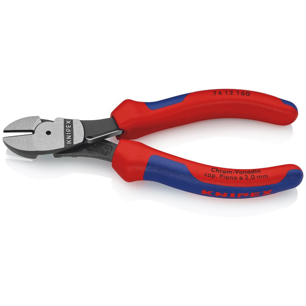 Clește șfic cu pârghie mare 160 mm, Knipex 7412160SB - BIG STORE (Dynamic Tools SRL)