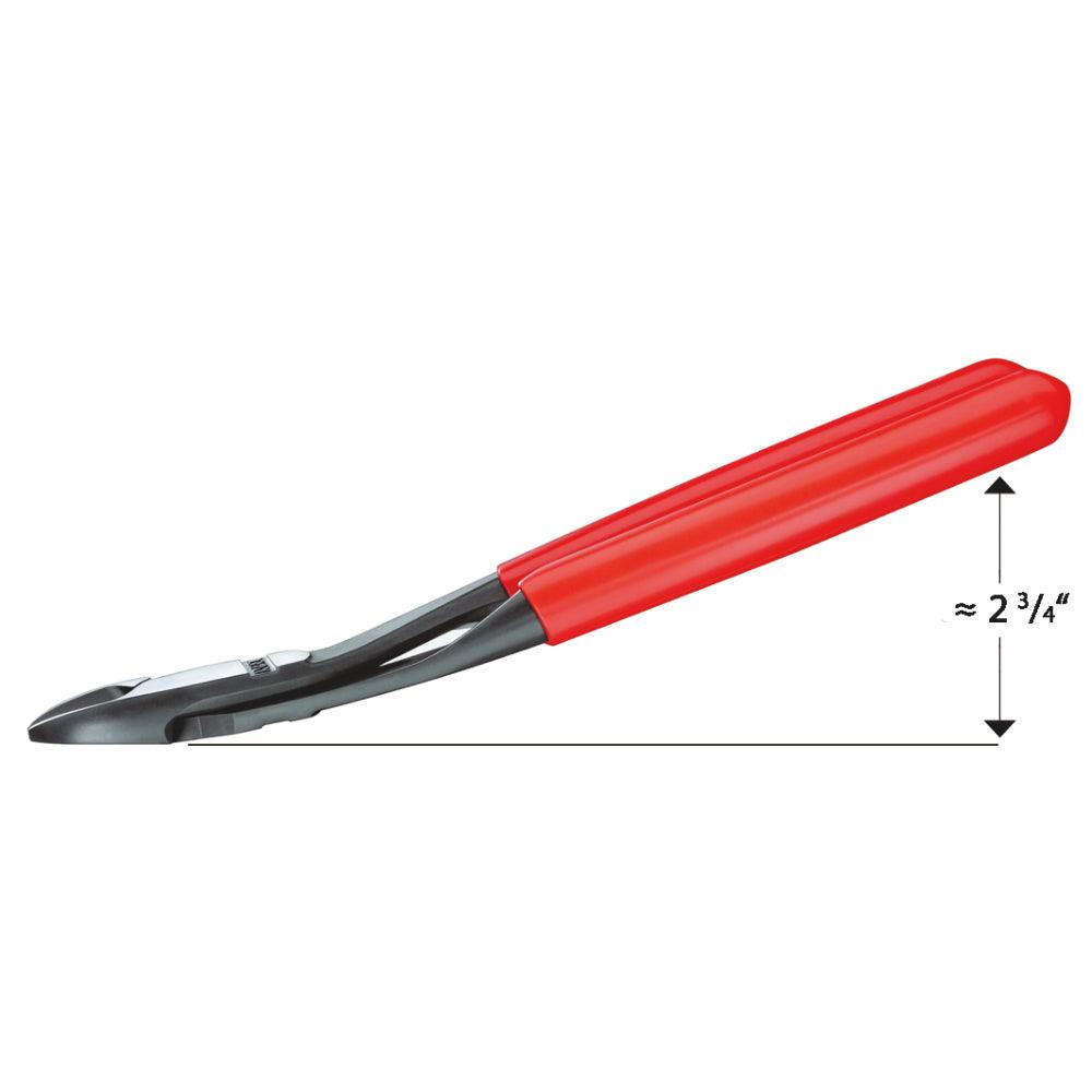 Clește șfic cu cap înclinat cu pârghie mare 200 mm, Knipex 7421200SB - BIG STORE (Dynamic Tools SRL)