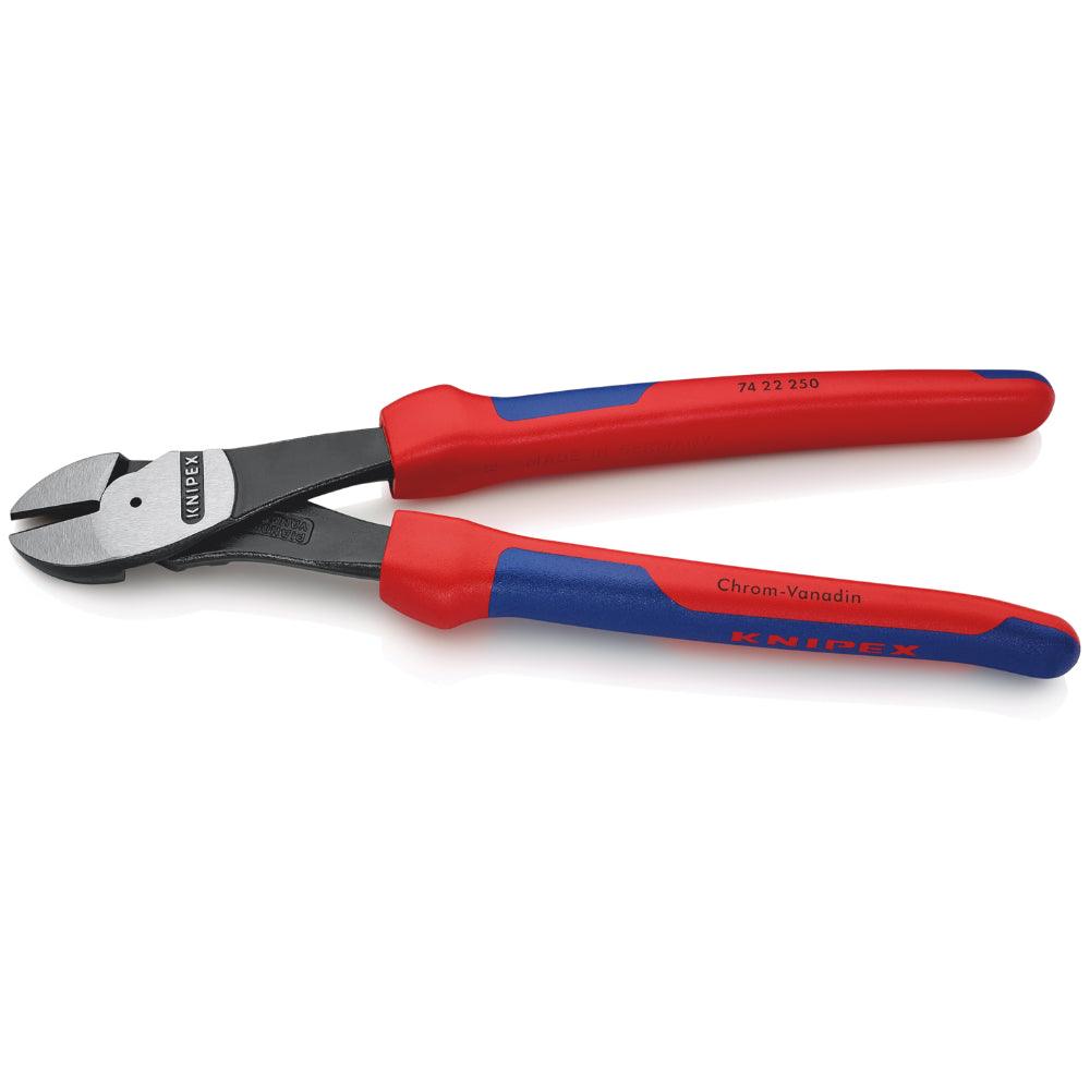 Clește șfic cu cap înclinat cu pârghie mare 250 mm, Knipex 7422250 - BIG STORE (Dynamic Tools SRL)