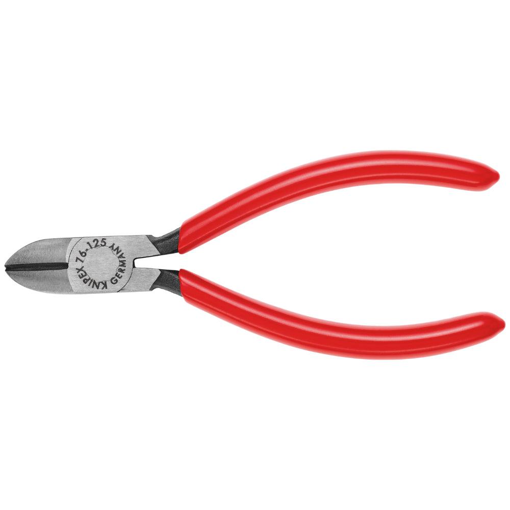 Clește pentru tăiat diagonal - pentru electro-mecanici 125 mm, Knipex 7601125 - BIG STORE (Dynamic Tools SRL)