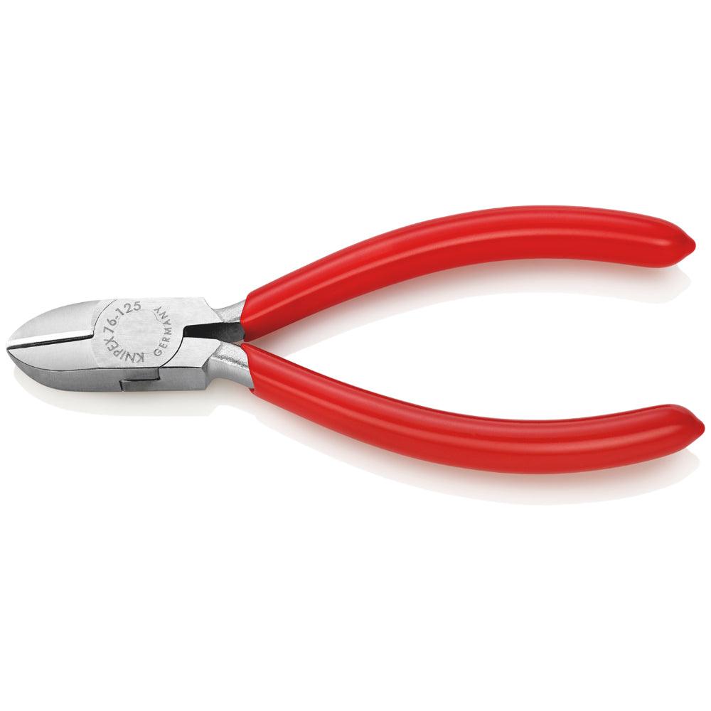 Clește pentru tăiat diagonal - pentru electro-mecanici 125 mm, Knipex 7603125 - BIG STORE (Dynamic Tools SRL)