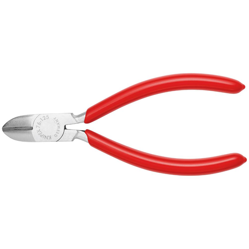 Clește pentru tăiat diagonal - pentru electro-mecanici 125 mm, Knipex 7603125 - BIG STORE (Dynamic Tools SRL)