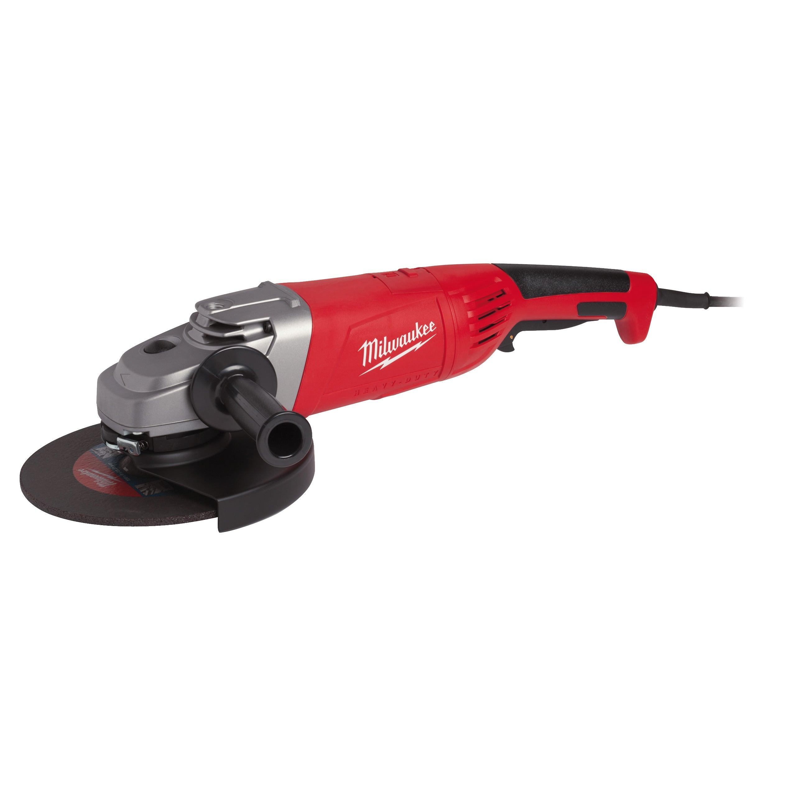 Polizor unghiular 230 mm 2400 W Milwaukee AG24-230E, cod 4933402325 - BIG STORE (Dynamic Tools SRL)