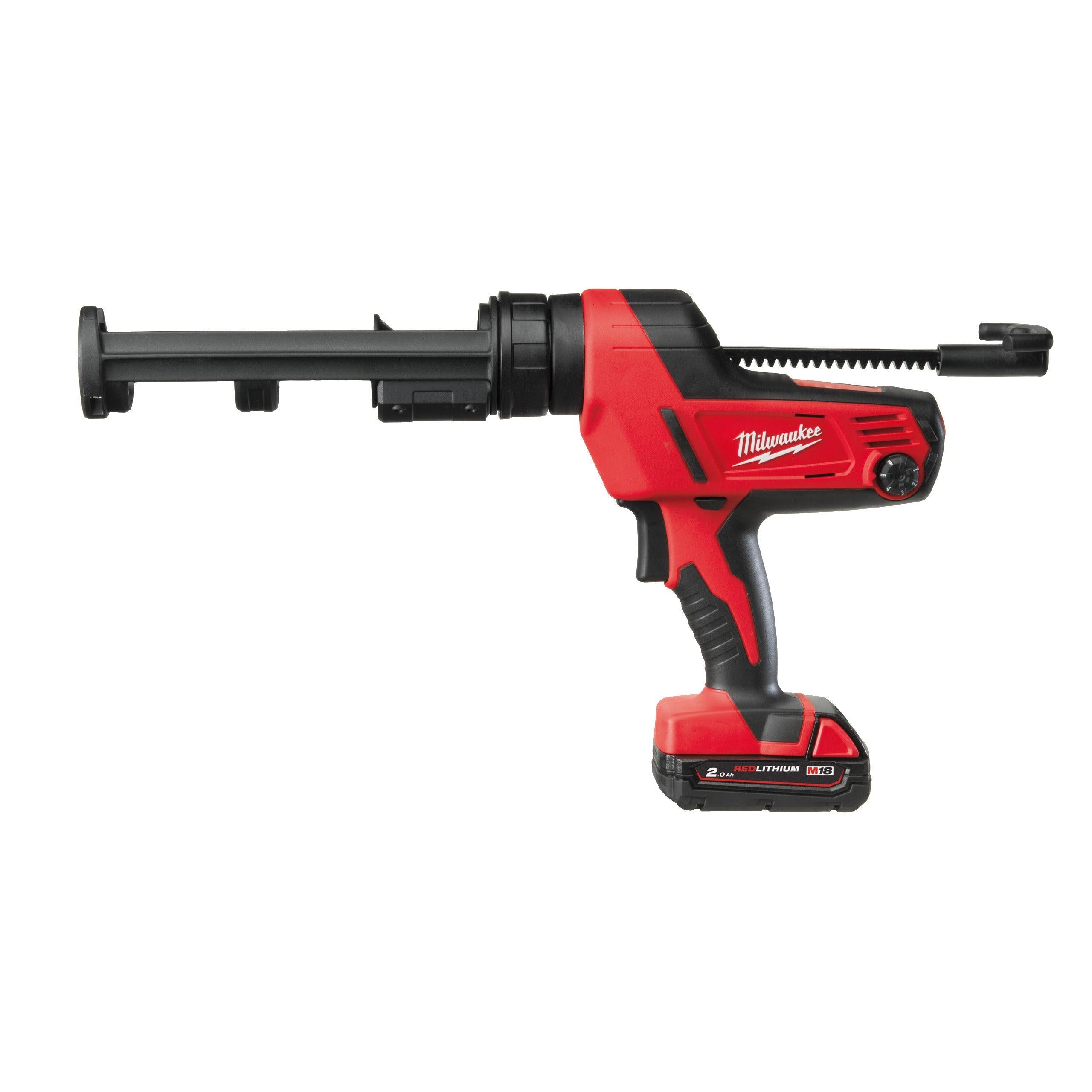 Pistol aplicare silicon 300ml, Milwaukee M18 C18PCG/310C-201B (1x2,0Ah), cod 4933441310 - BIG STORE (Dynamic Tools SRL)
