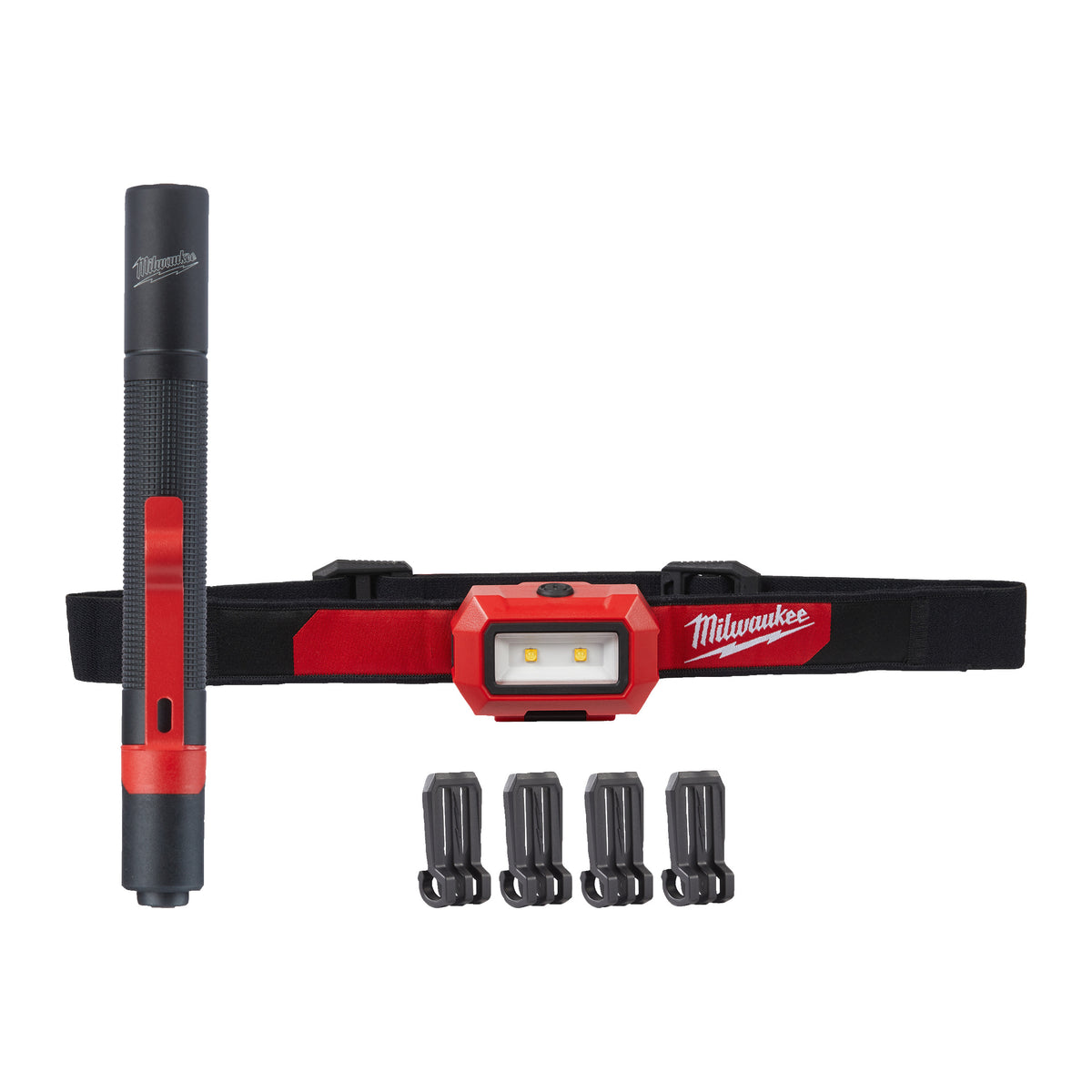 Set lanternă Milwaukee HL2IPL-LED, cod 4933492103
