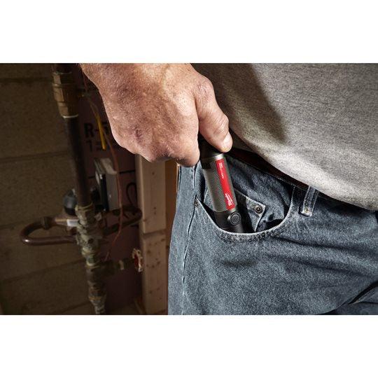 Lanternă Milwaukee L4 FMLED-201, reîncărcabilă cu USB, TRUEVIEW™, cod 4933478113 - BIG STORE (Dynamic Tools SRL)