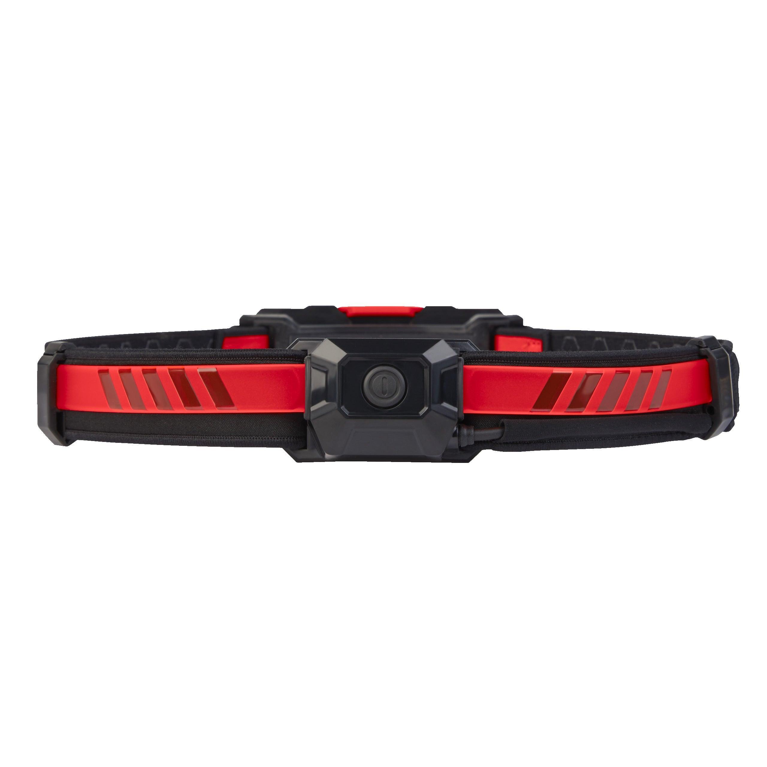 Lanternă frontală HI-VIS reîncărcabilă USB, pentru cască, Milwaukee L4HL-VIS-301, 1 x L4 B3 acumulator, Cablu USB, cod 4933479768 - BIG STORE (Dynamic Tools SRL)