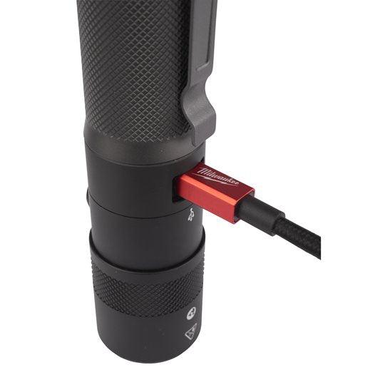 Lanternă Milwaukee L4 TMLED-201, cu cap rotativ, reîncărcabilă cu USB, TRUEVIEW™, cod 4933478114 - BIG STORE (Dynamic Tools SRL)