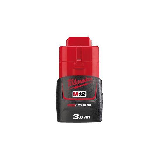 Acumulator 12V*3Ah, Milwaukee REDLITHIUM-ION™ M12 B3, fără cutie, 4932451388 - BIG STORE (Dynamic Tools SRL)