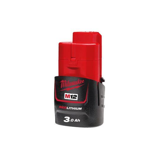 Acumulator 12V*3Ah, Milwaukee REDLITHIUM-ION™ M12 B3, fără cutie, 4932451388 - BIG STORE (Dynamic Tools SRL)