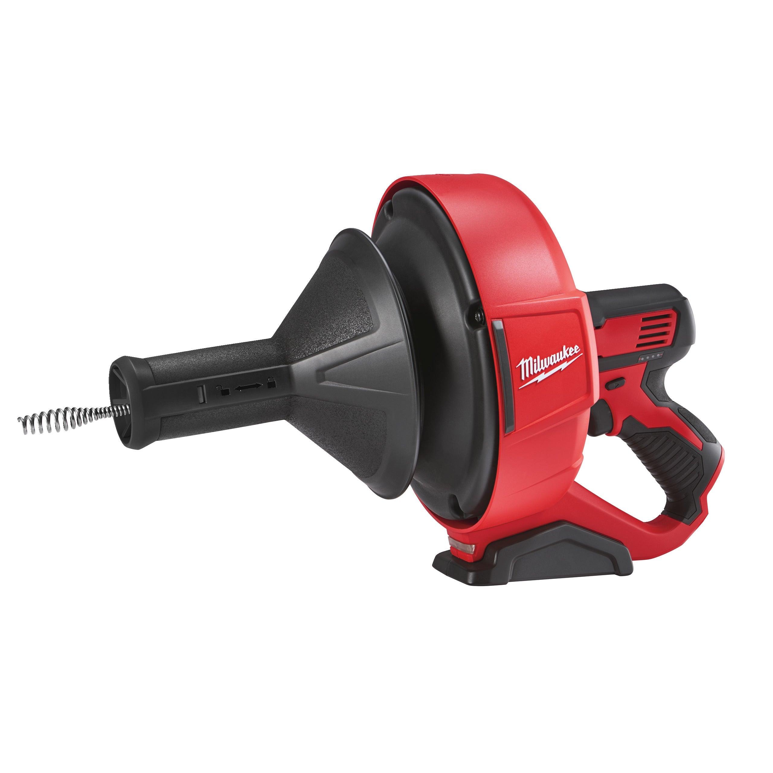 Mașină desfundat țevi subcompactă cu spirală cu diametrul de 8 mm M12™ Milwaukee M12BDC8-0C, cod 4933451632, fără acumulator, fără încărcător, găleată - BIG STORE (Dynamic Tools SRL)