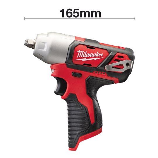 Mașină de înșurubat Milwaukee 3/8″ 135Nm 12V M12BIW38-0, subcompactă (fără acumulatori, încărcător și cutie), cod 4933441985 - BIG STORE (Dynamic Tools SRL)