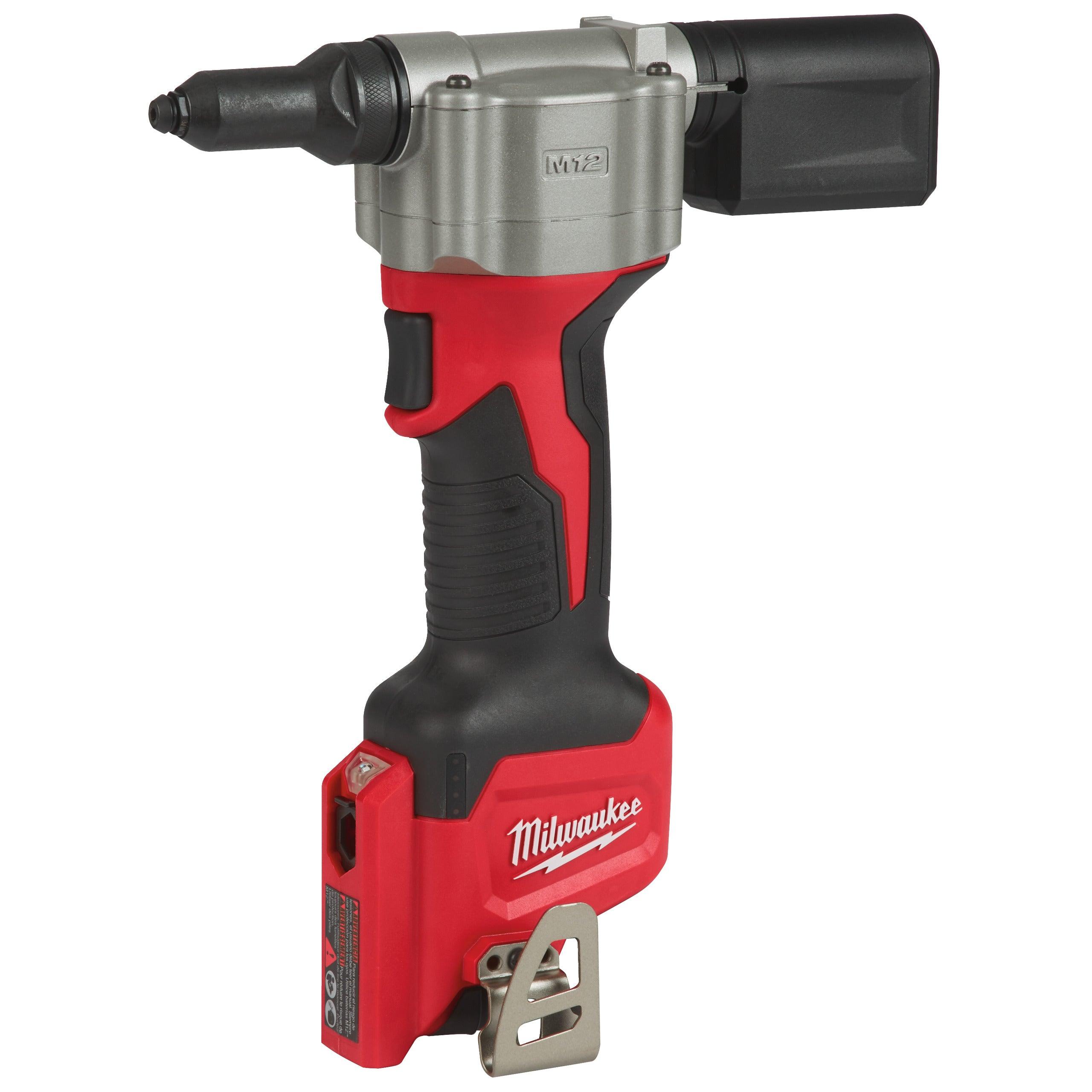 Pistol pentru nituit M12™ subcompact Milwaukee M12BPRT-0, cod 4933464404, fără acumulator, fără încărcător, fără cutie - BIG STORE (Dynamic Tools SRL)