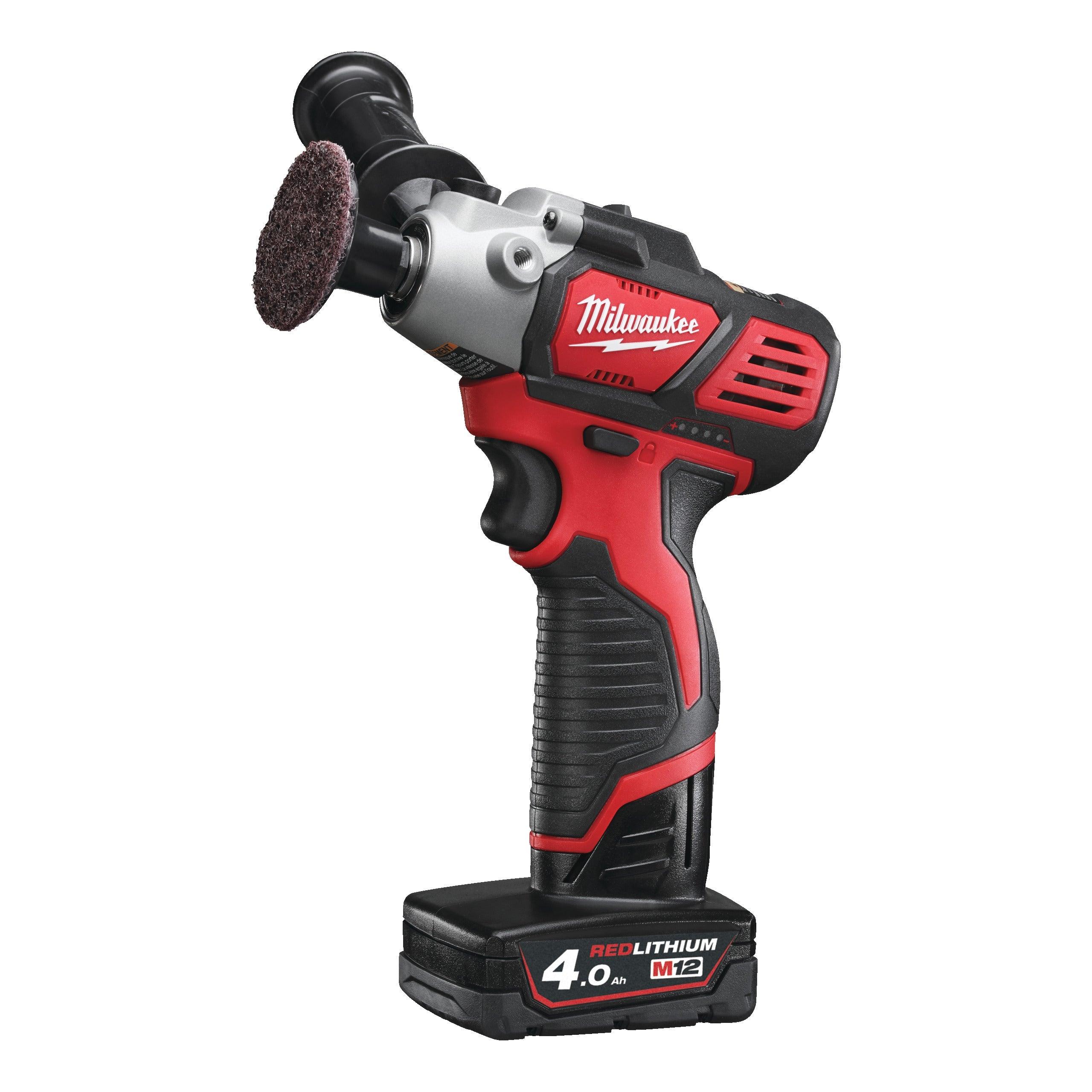 Mașină lustruit/șlefuit M12™ subcompactă Milwaukee M12BPS-0, cod 4933447791, fără acumulator, fără încărcător, fără cutie - BIG STORE (Dynamic Tools SRL)