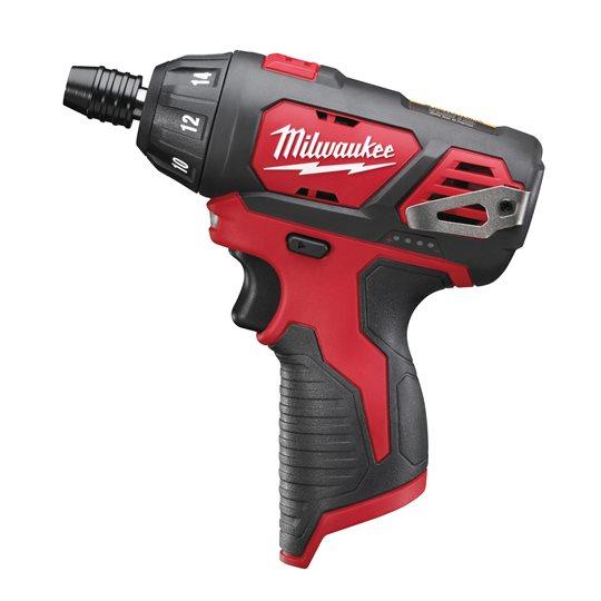 Mașină de înșurubat Milwaukee 1/4″ 20Nm 12V M12BSD-0, subcompactă cu 1 viteză (fără acumulatori, încărcător și cutie), cod 4933447135 - BIG STORE (Dynamic Tools SRL)
