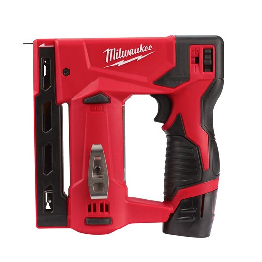 Pistol de capsat, 12V, Milwaukee M12BST-202X, cod 4933459635 - BIG STORE (Dynamic Tools SRL)